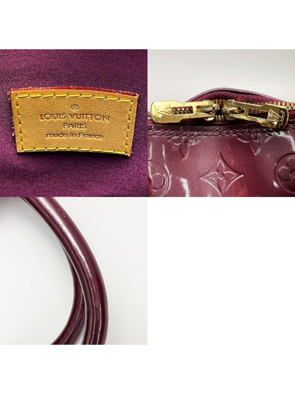 Louis Vuitton Vernis Alma GM Rouge Fauvist Padlock Key 2 - Picture 5 of 9